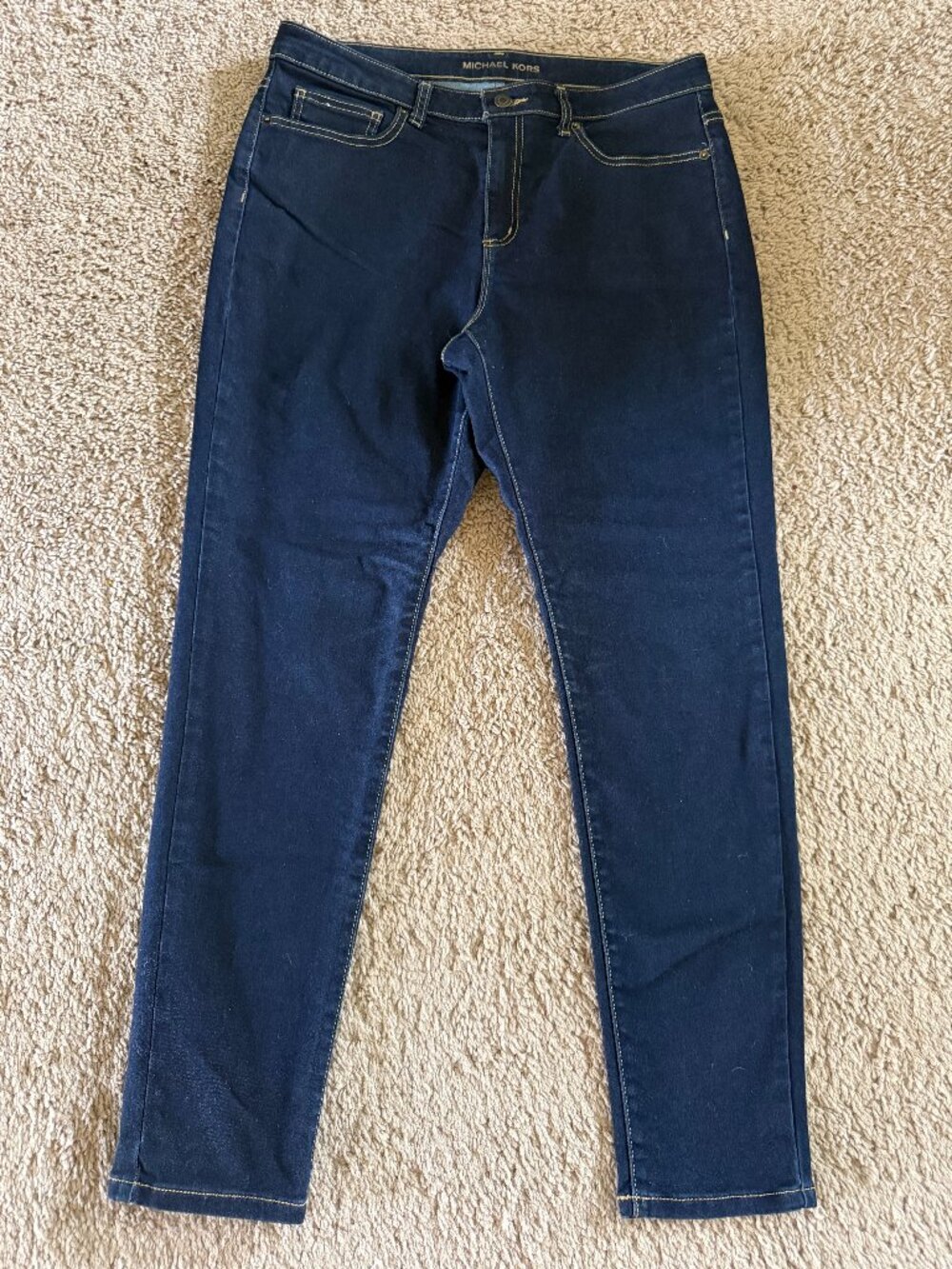 Michael Kors Izzy Skinny - Skinny Jeans Dark Wash Size 14